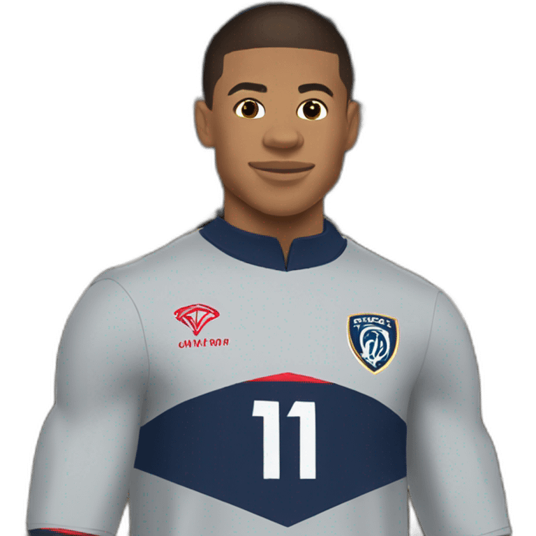 Mbappe sur Notre Dame de Paris emoji