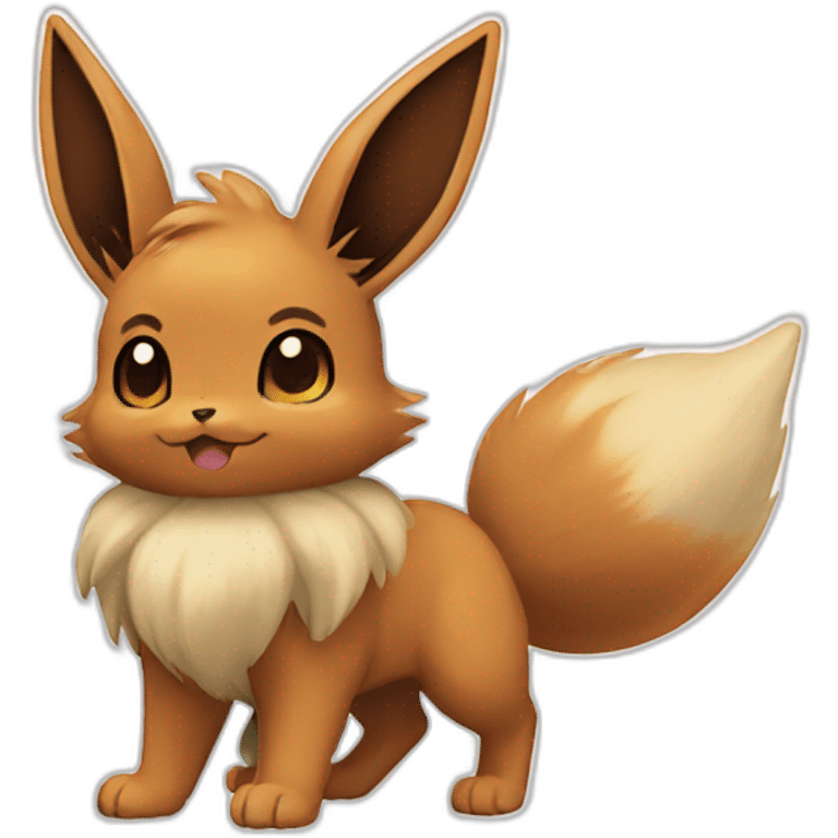 Eevee Pokemon emoji