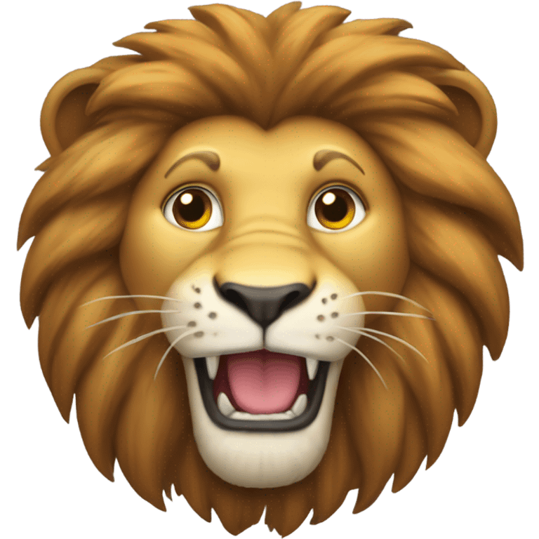 A Lion in the format of this emoji: 🐅 emoji