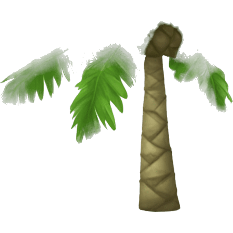 Fan palm emoji