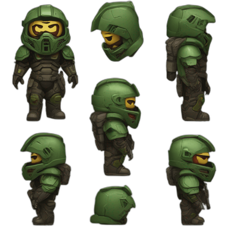 Doom slayer emoji