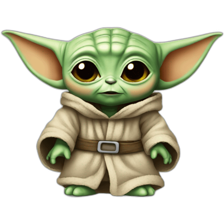 baby yoda cartoon emoji