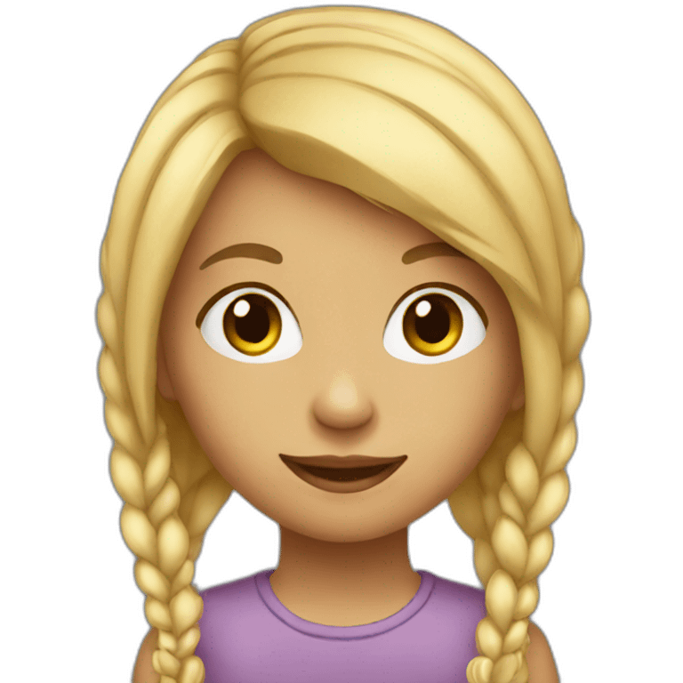 Young girl emoji