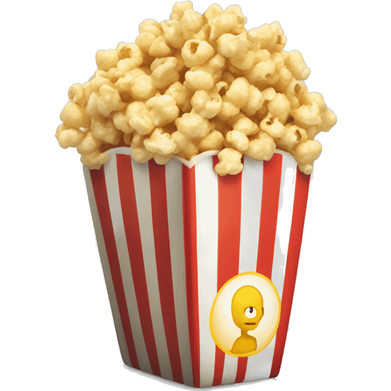 single popcorn kernel emoji