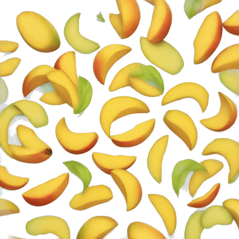 Mango slices  emoji