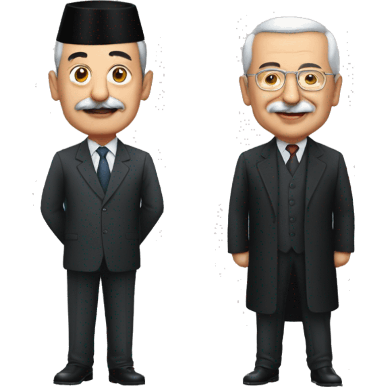 Erdoğan and Kılıcdaroğlu emoji