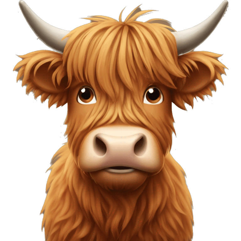 highland cow emoji