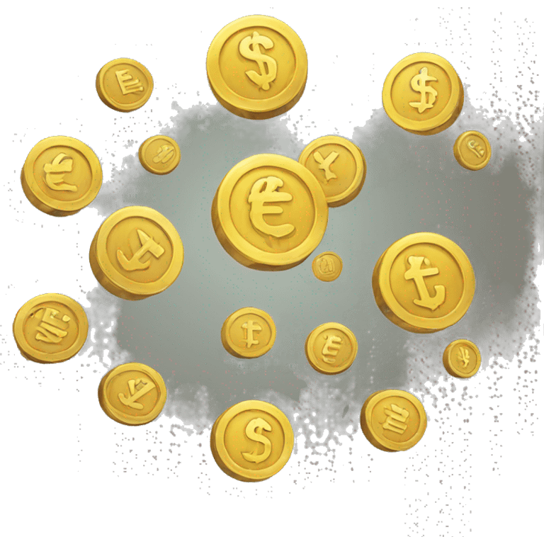 loan money coins emoji