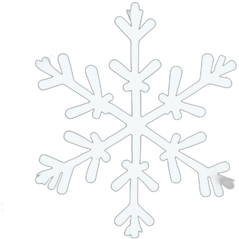 snow flake emoji