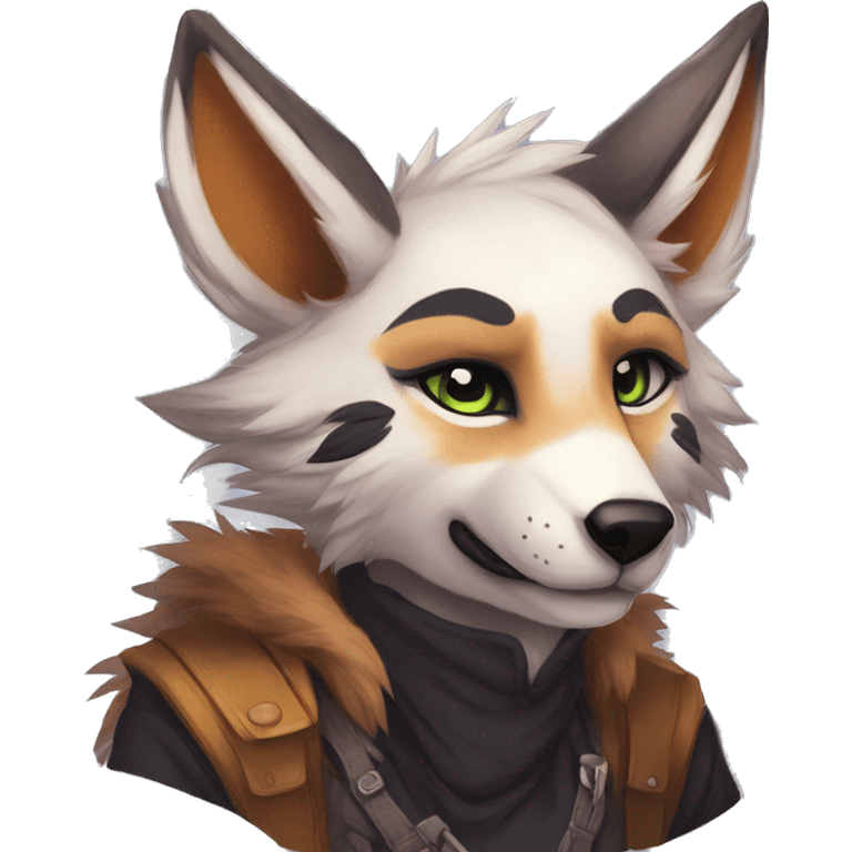 Edgy sharp anthro furry by Falvie, LiLaiRa, griffsnuff, AngieWolf emoji