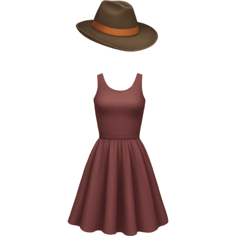 dress autumn emoji