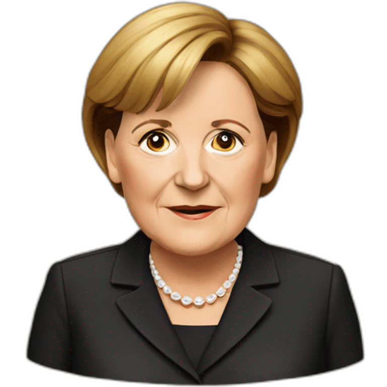 angela merkel emoji