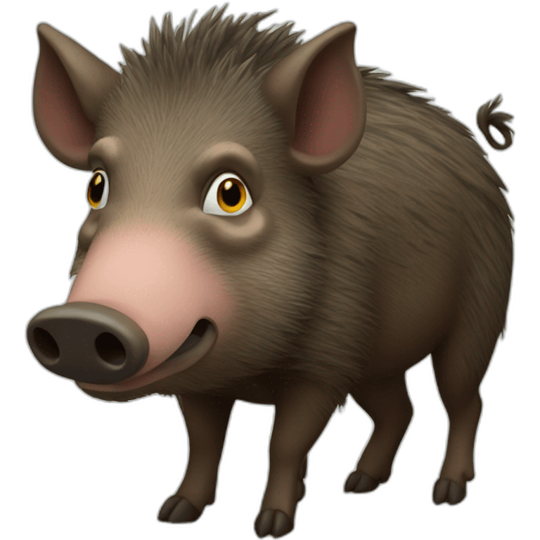 wild boar emoji