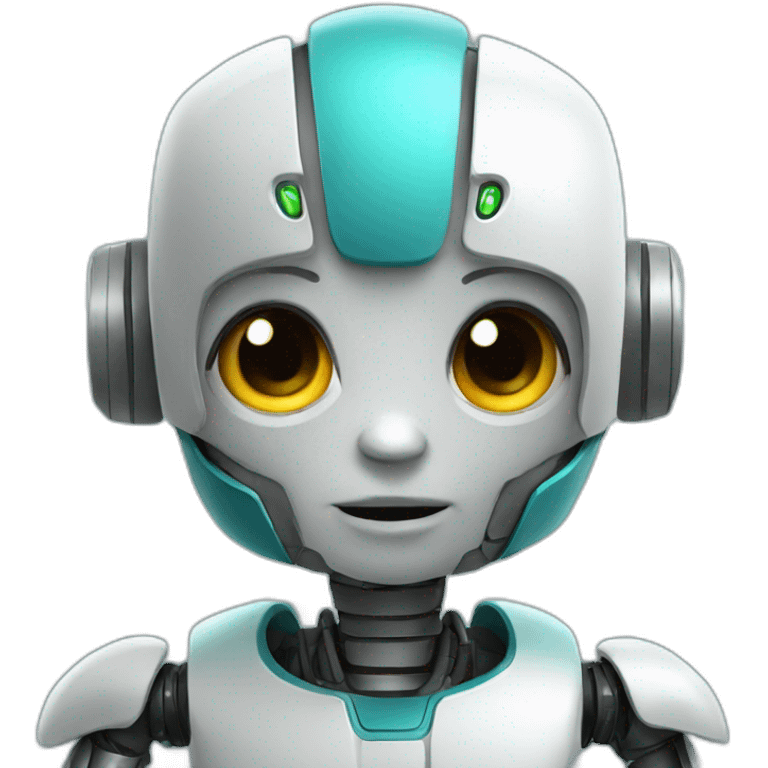 Robot cute emoji