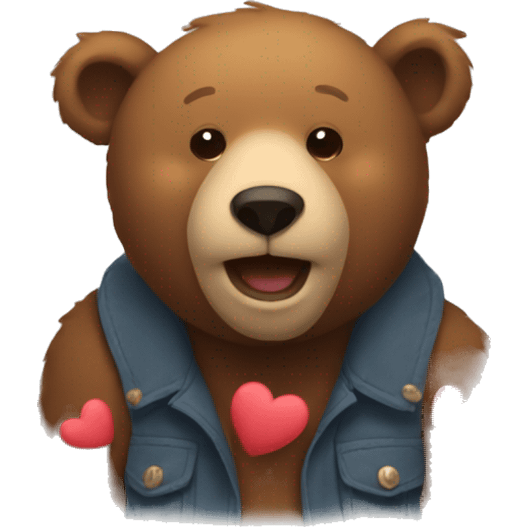 bear with hearts around jt emoji