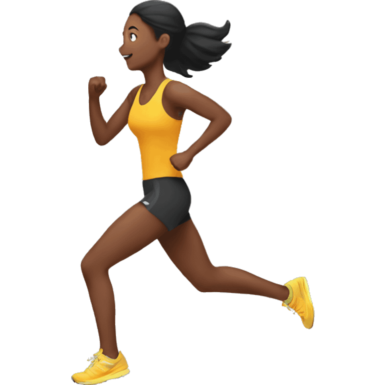 Running women emoji