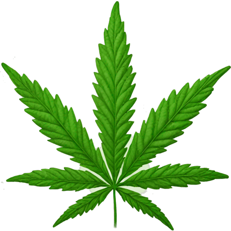 Marijuana leaf ￼ emoji