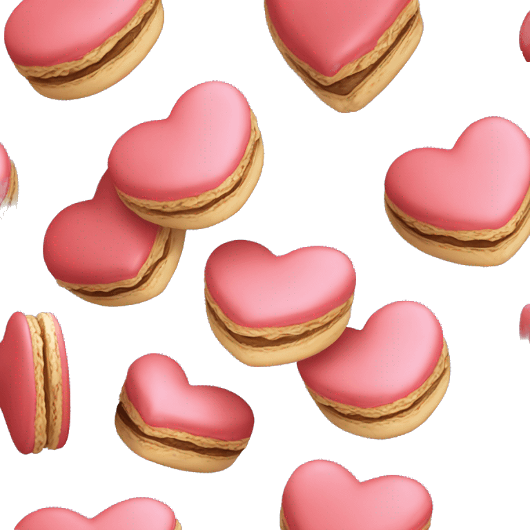 heart macaroon emoji