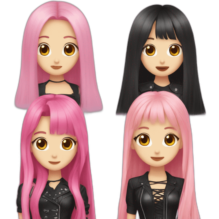 blackpink music group emoji