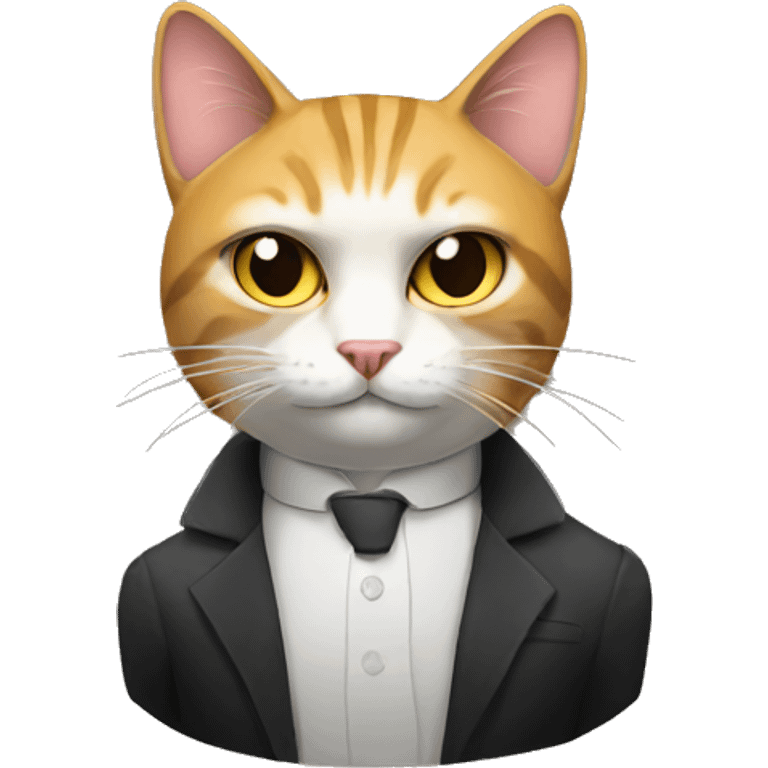 Mafia cat emoji