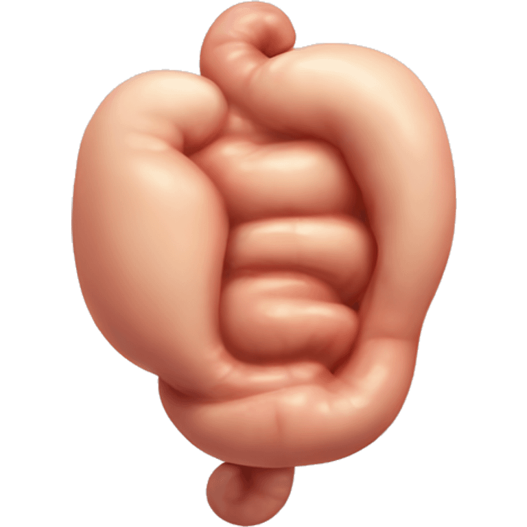 a human stomach  emoji