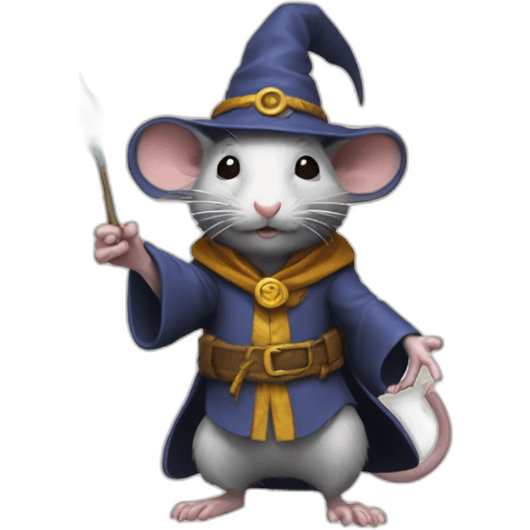 wizard rat emoji