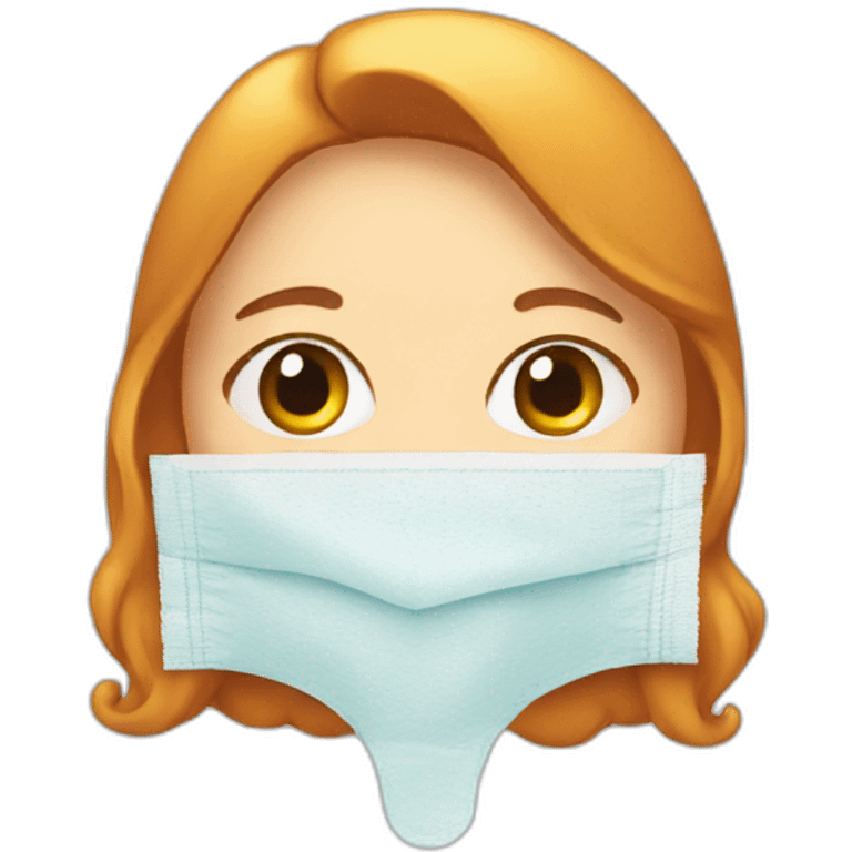 Sanitary napkin emoji