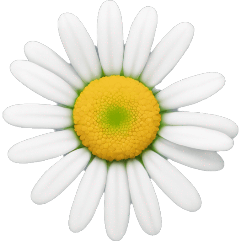 White daisy  emoji