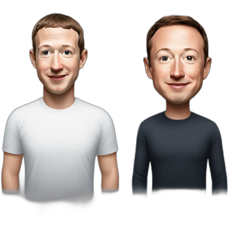 Mark Zuckerberg and Elon Musk emoji