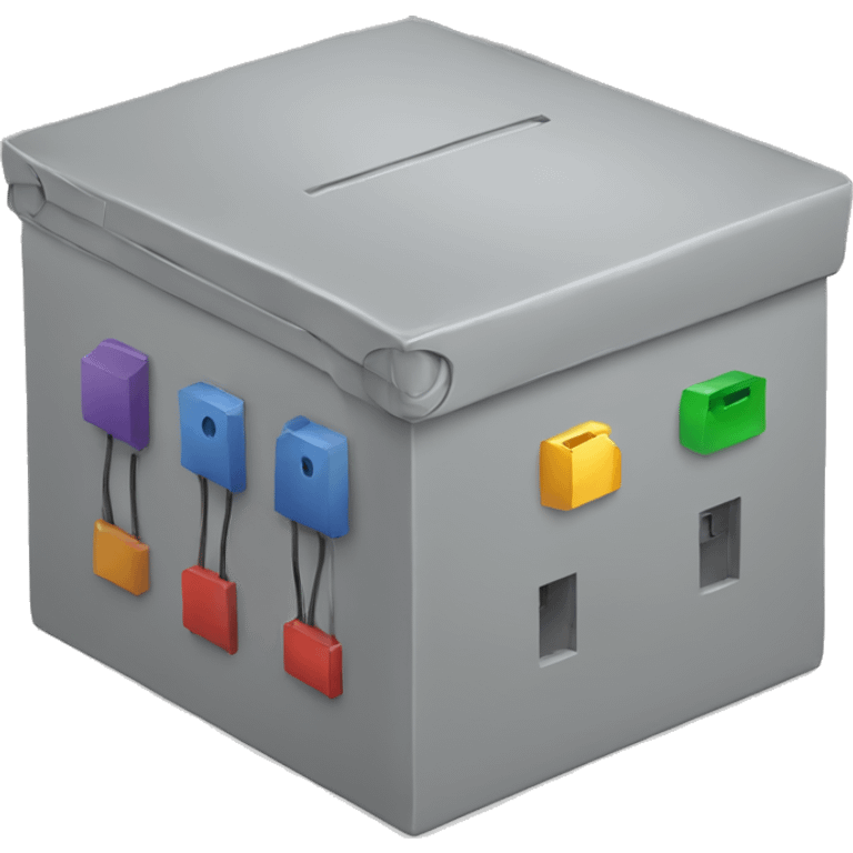 box with input and output wires emoji