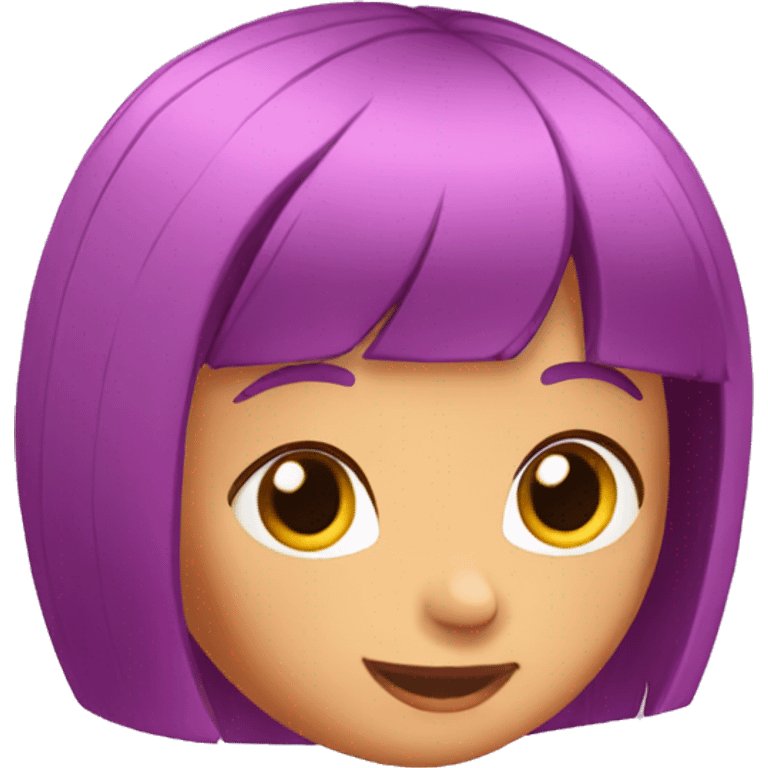 SHORT DORA HAIR  emoji