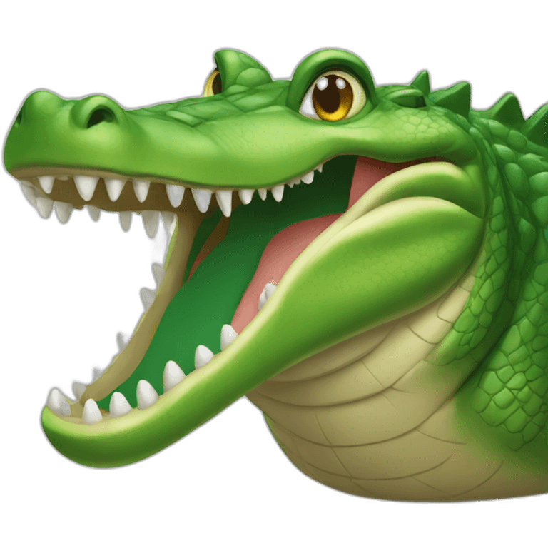 Crocodile chat emoji