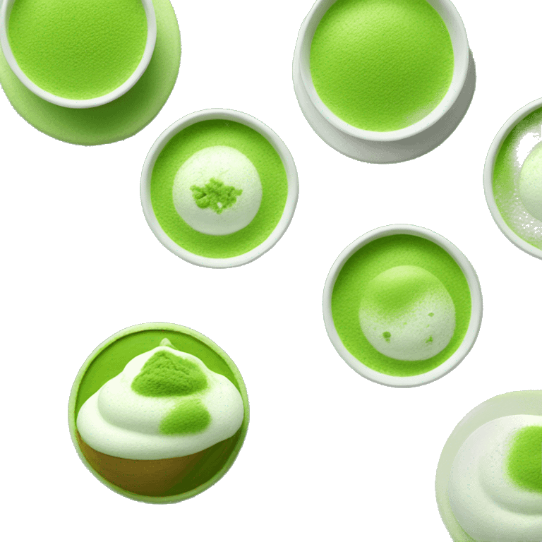 Matcha aesthetic  emoji