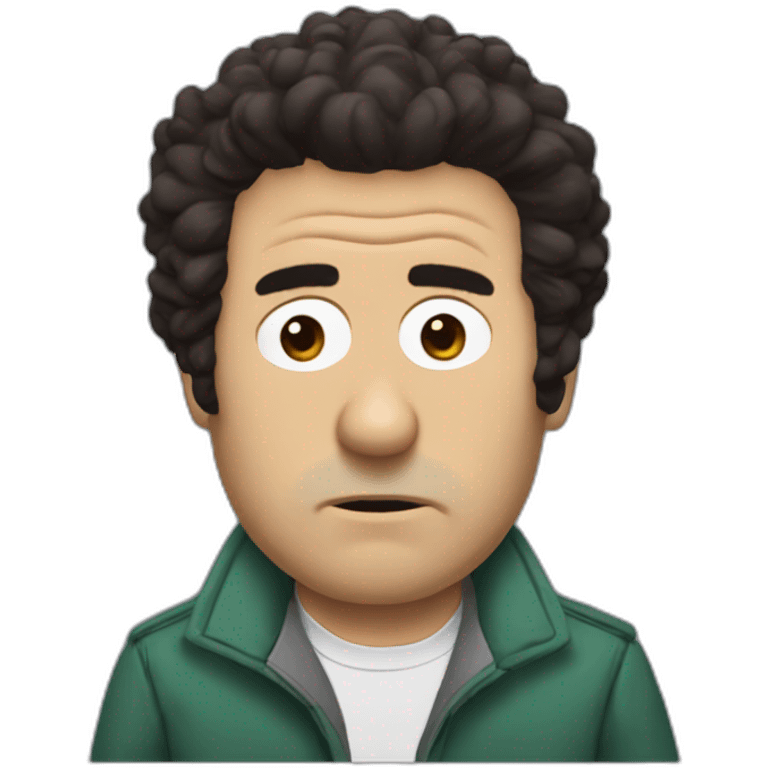 cosmo kramer as south park character emoji