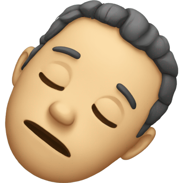 sleepy emoji