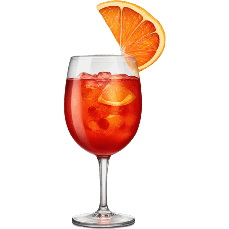 Spritz Campari emoji