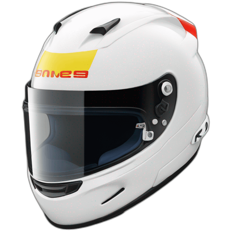 Ayrton Senna helmet emoji