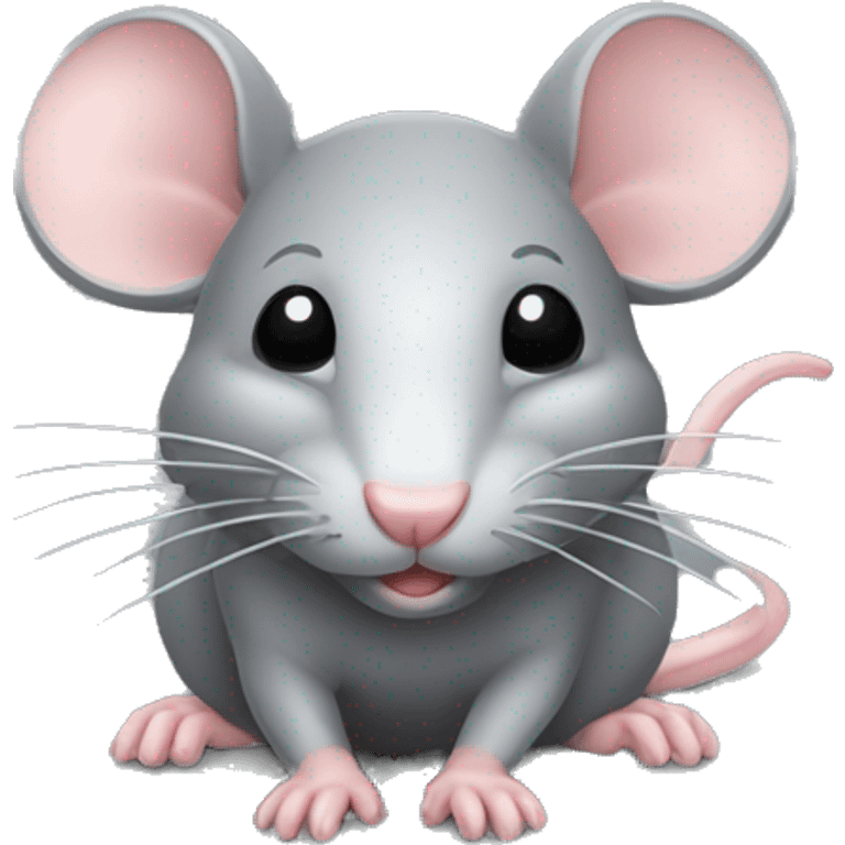 Rat avec de l’argent emoji