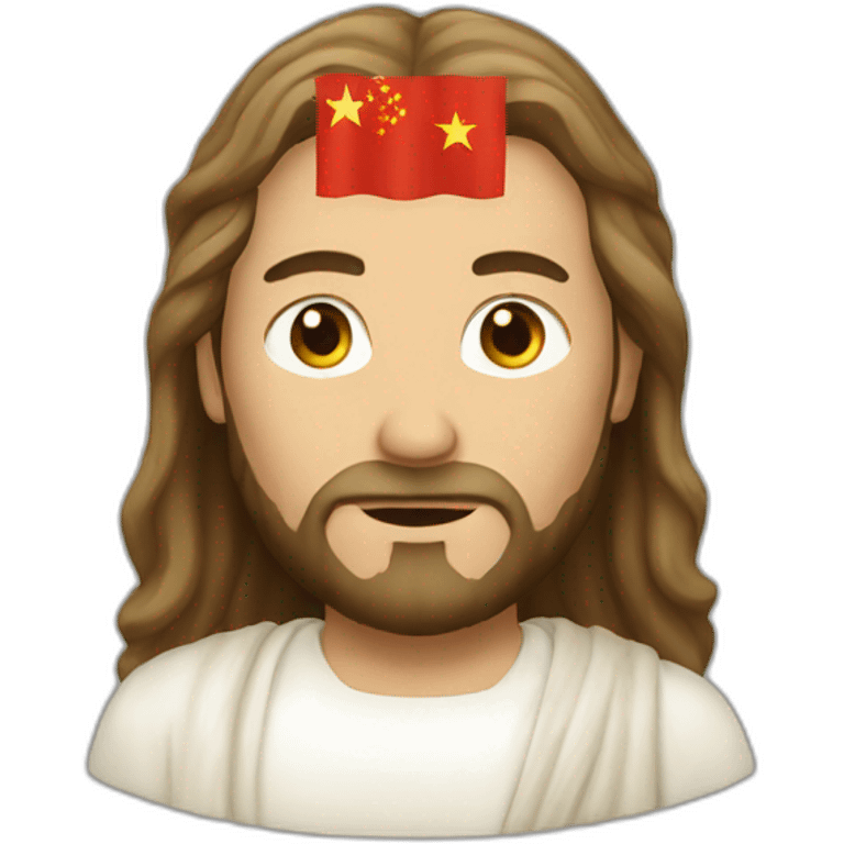 jesus china flag emoji