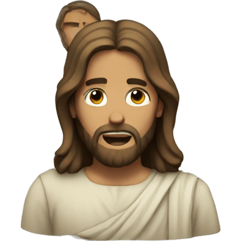 jesus saying no emoji