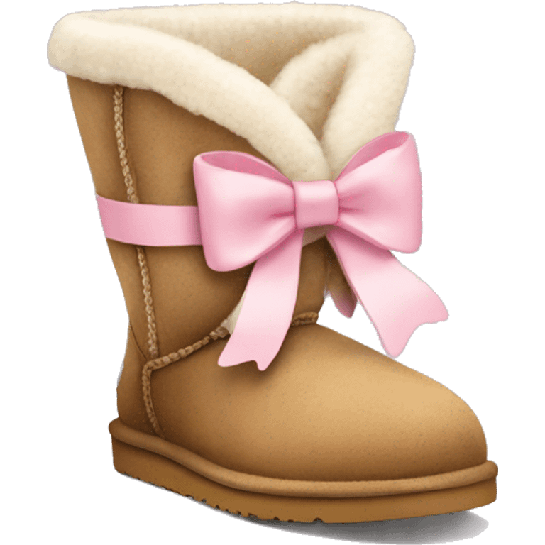 ugg with cute little bows emoji