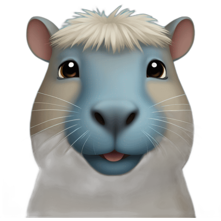 blue capybara emoji