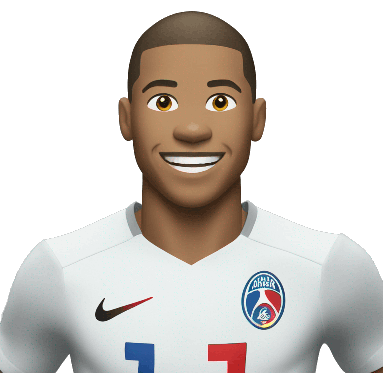 mbappe qui celebre emoji