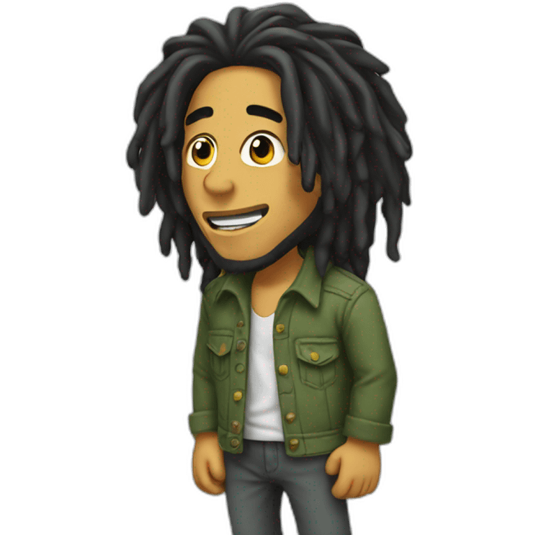 Bob marley emoji