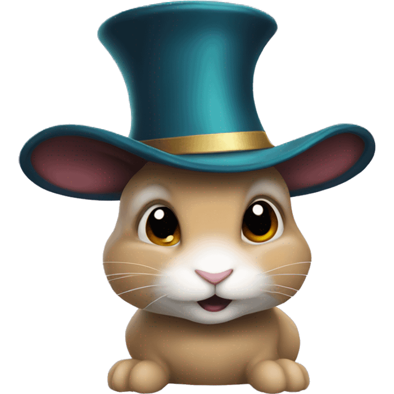 magic hat rabbit emoji