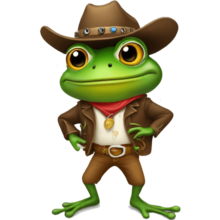 cowboy frog emoji