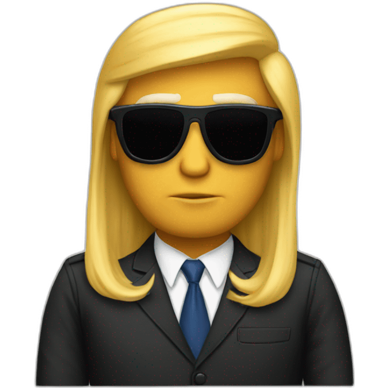 Donald Trump  jumpsuit emoji