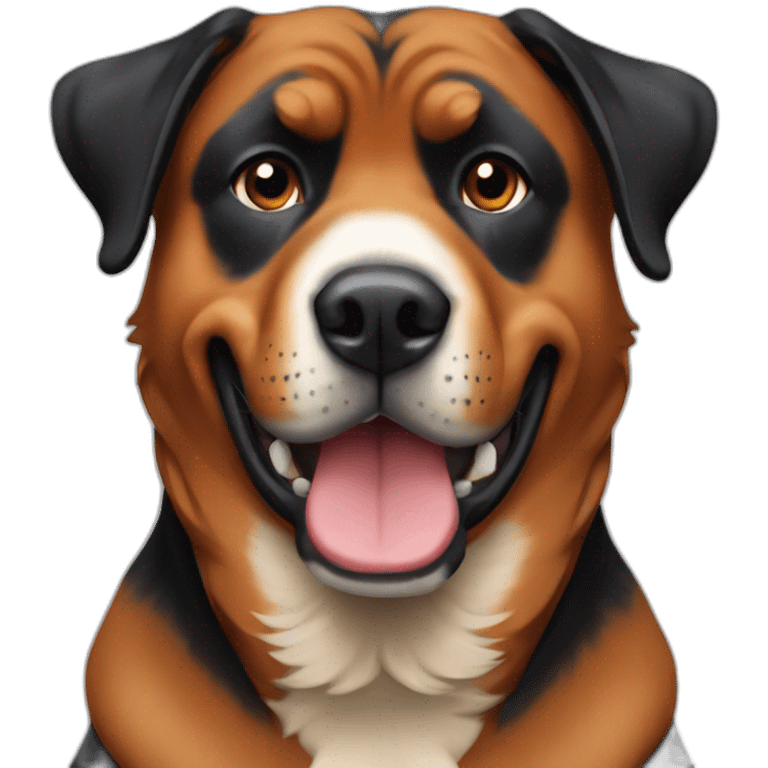 Dog rottweiller emoji