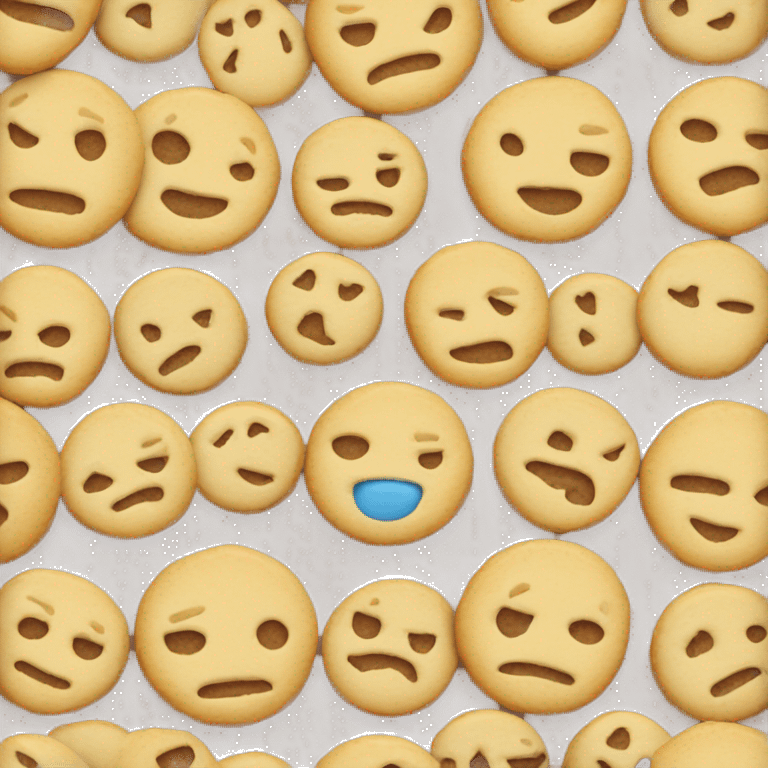 Sugar cookie emoji