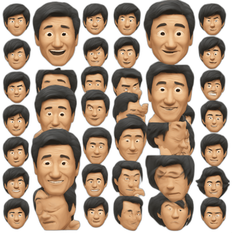 Jackie chan 1990s emoji